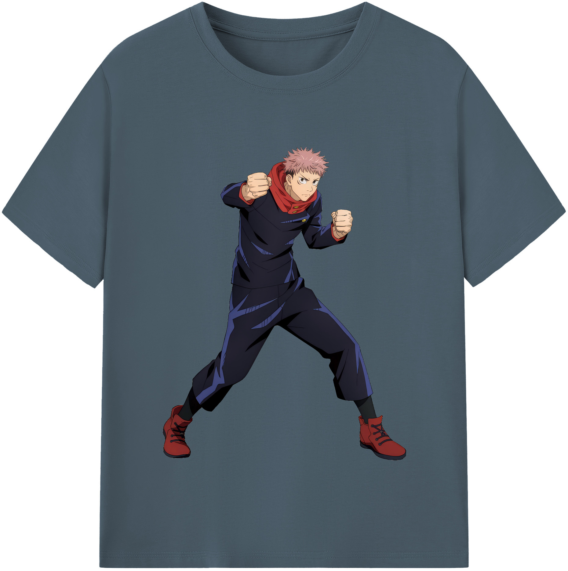 （画像用） 呪術廻戦 Jujutsu Kaisen 綿100％半袖Tシャツ（フロントプリント）